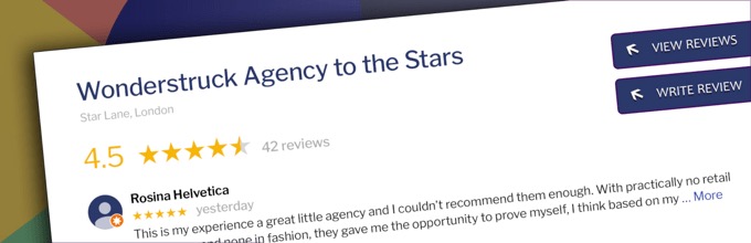 Reviews and Rating Google Reviews функциональный