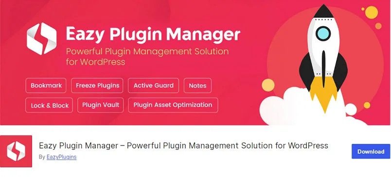 Eazy Plugin Manager адаптивный