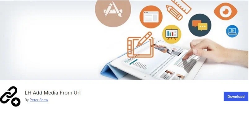 LH Add Media From URL функциональный